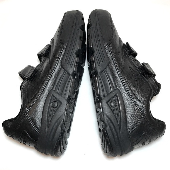 *NEW* NWB* BROOKS ADDICTION WALKER VELCRO V-STRAP, 9.5B /MED WIDTH, BLACK - Picture 3 of 11